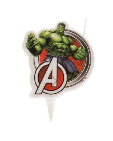 Candelina di cera Hulk Avengers