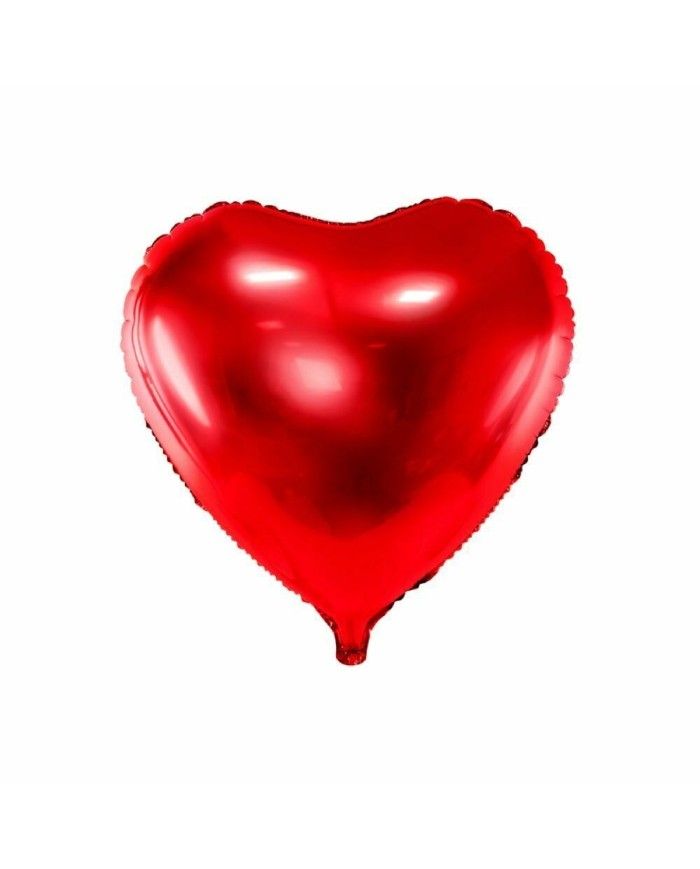 Palloncino cuore rosso 18 pollici 45 cm