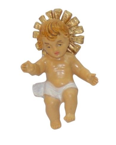 Bambino Gesù con aureola cm. 4