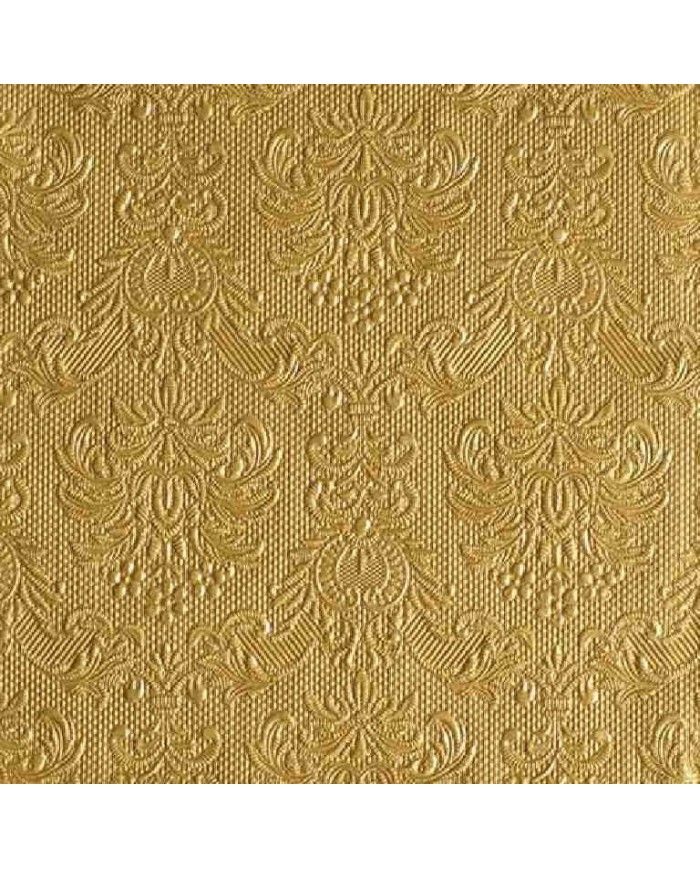 Tovagliolini Oro damascato 15 pz cm 33x33