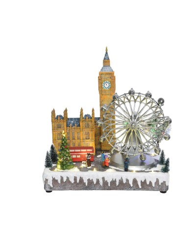 LED Xmas London scene...