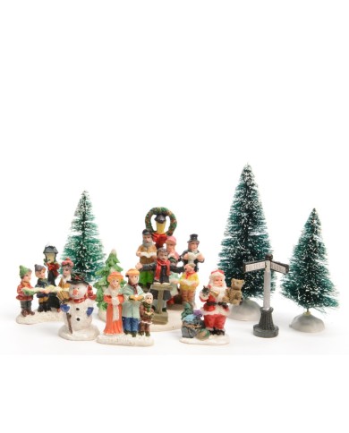9 Figurine accessori da...