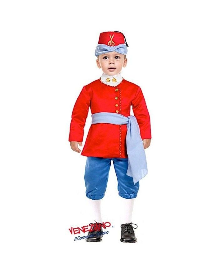 Costume vestito di carnevale totò turco Napoletano da 0 a 3 anni