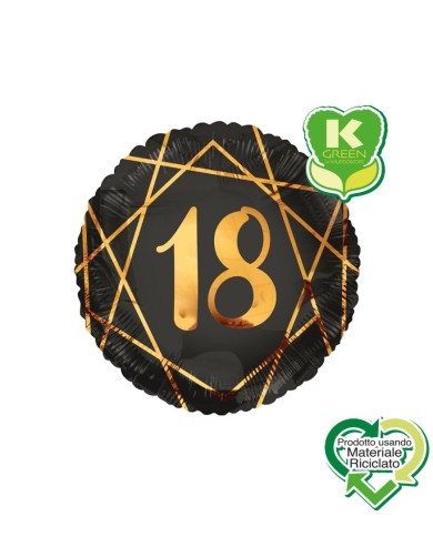 Palloncino 18 anni Geoide...