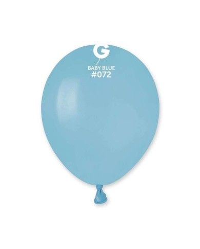 Palloncini 5 pollici celeste baby