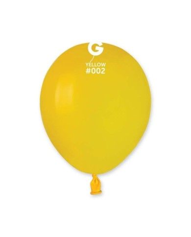 Palloncini 5 pollici 13 cm Giallo pastello