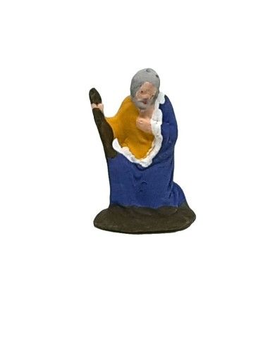 Statuina San Giuseppe 3,5 cm di terracotta per presepe