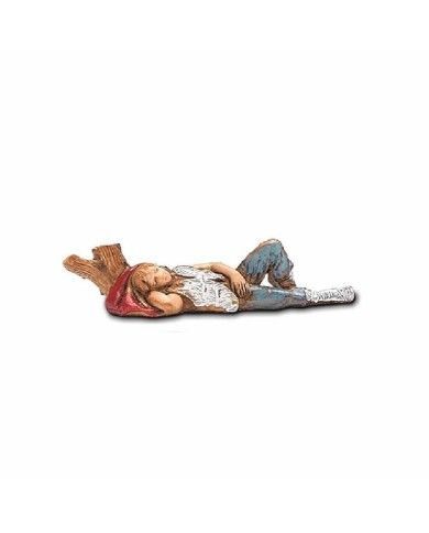 Statuina Dormiente 3,5cm Landi Moranduzzo per presepe