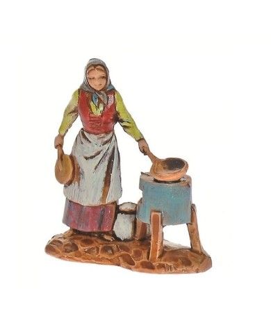 Statuina Castagnare 3,5cm Landi Moranduzzo per presepe
