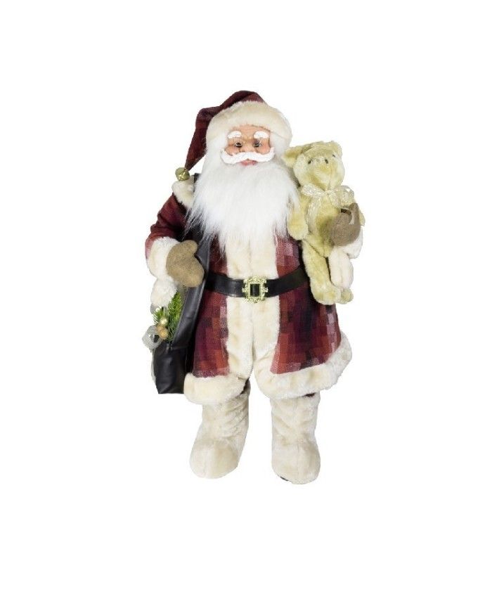 Vestito Babbo Natale Taglia 60.Babbo Natale Runne 60 Cm