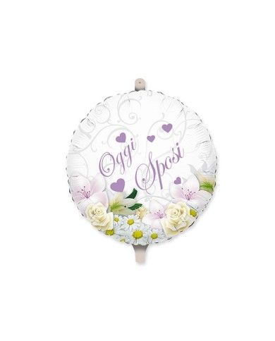 Palloncino Mylar Tondo cm...