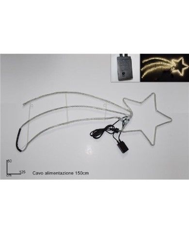 Stella luminosa 125cm luce...