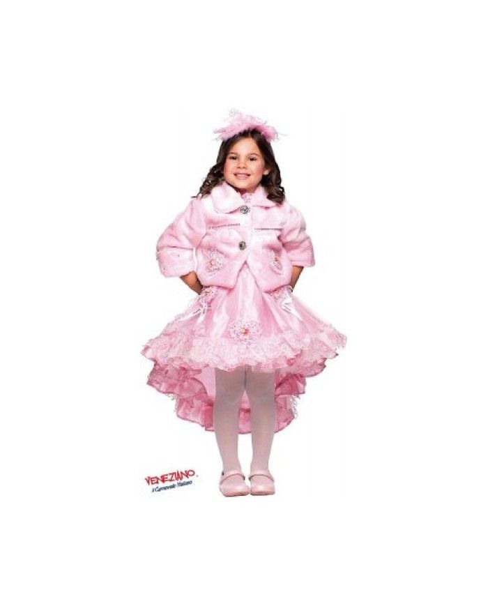 Costume vestito di carnevale Principessa Fashion bambina da 0 a 3 anni