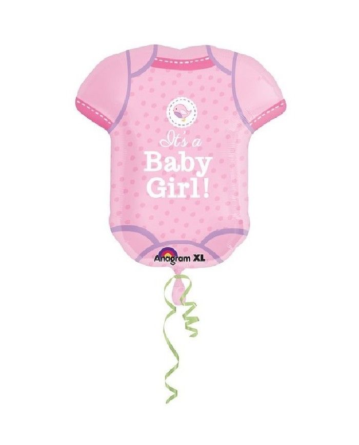 Palloncino Maglia body It's a Baby Girl Palloncino Maglia body It's a Baby Girl
