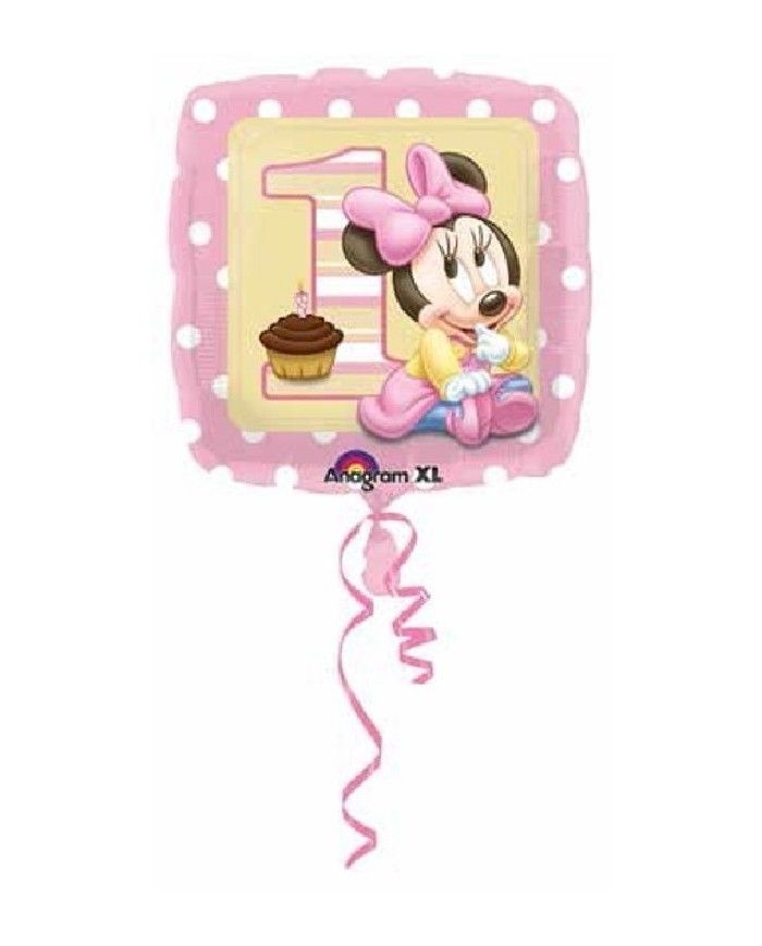 Palloncino quadrato Baby Minnie 18 45 cm