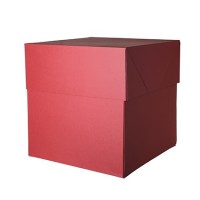 Scatola regalo Box Surprise Rossa 50x50cm