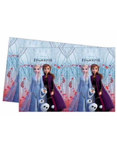 
        Tovaglia di plastica table cover Frozen 2 Elsa e Anna 120x180cm
      