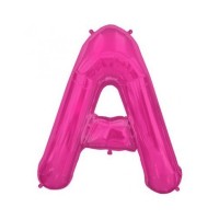 LETTERE FUXIA 34"/86CM