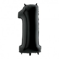 NUMERI NERI 40"/102CM