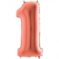 NUMERI ROSA GOLD 40"/102CM