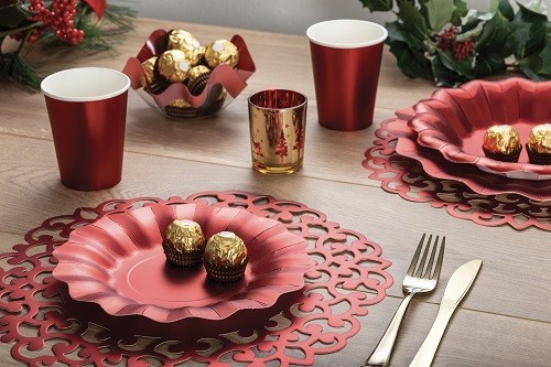 LA TAVOLA DI NATALE E ACCESSORI