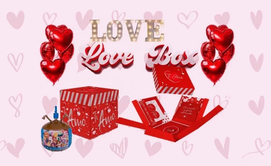Festeggia l'amore con i kit di San Valentino